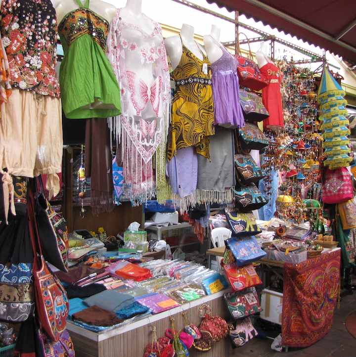 Photo of a market in Little India
